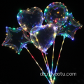 20 Zoll PVC -LED -Ballons mit Saitenlicht